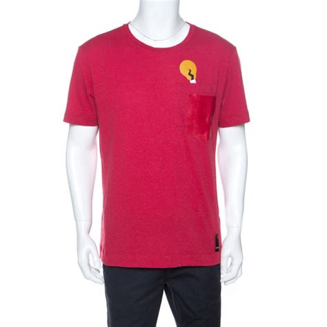 fendi red t shirt